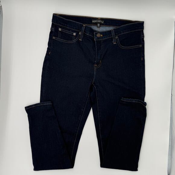 J.Crew Mercantile Women's Jeans | 31” X 29” | Dark Wash Slim Fit Denim - Picture 1 of 7